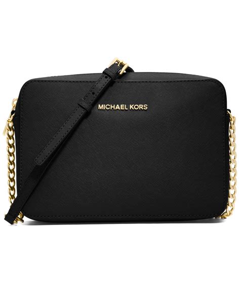 michael kors jet set travel large schwarz|mk jet set large wristlet.